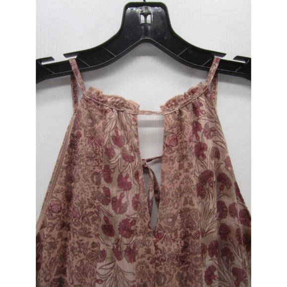 Drew Dress XS A-Line Pullover Cut Out Tiered Ruffled Floral Boho - Picture 6 of 9